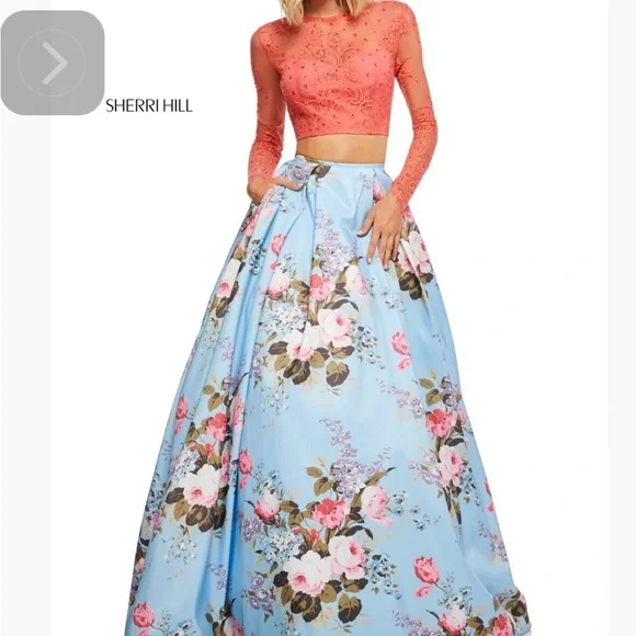 Brand new with tags Sherri Hill size 8 formal dress. - Picture 3 of 3